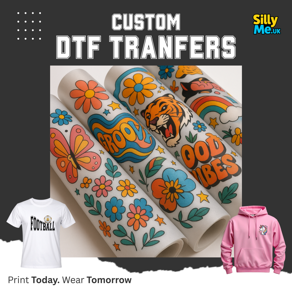DTF Transfers Ready to Press - Using your own Gang Sheet