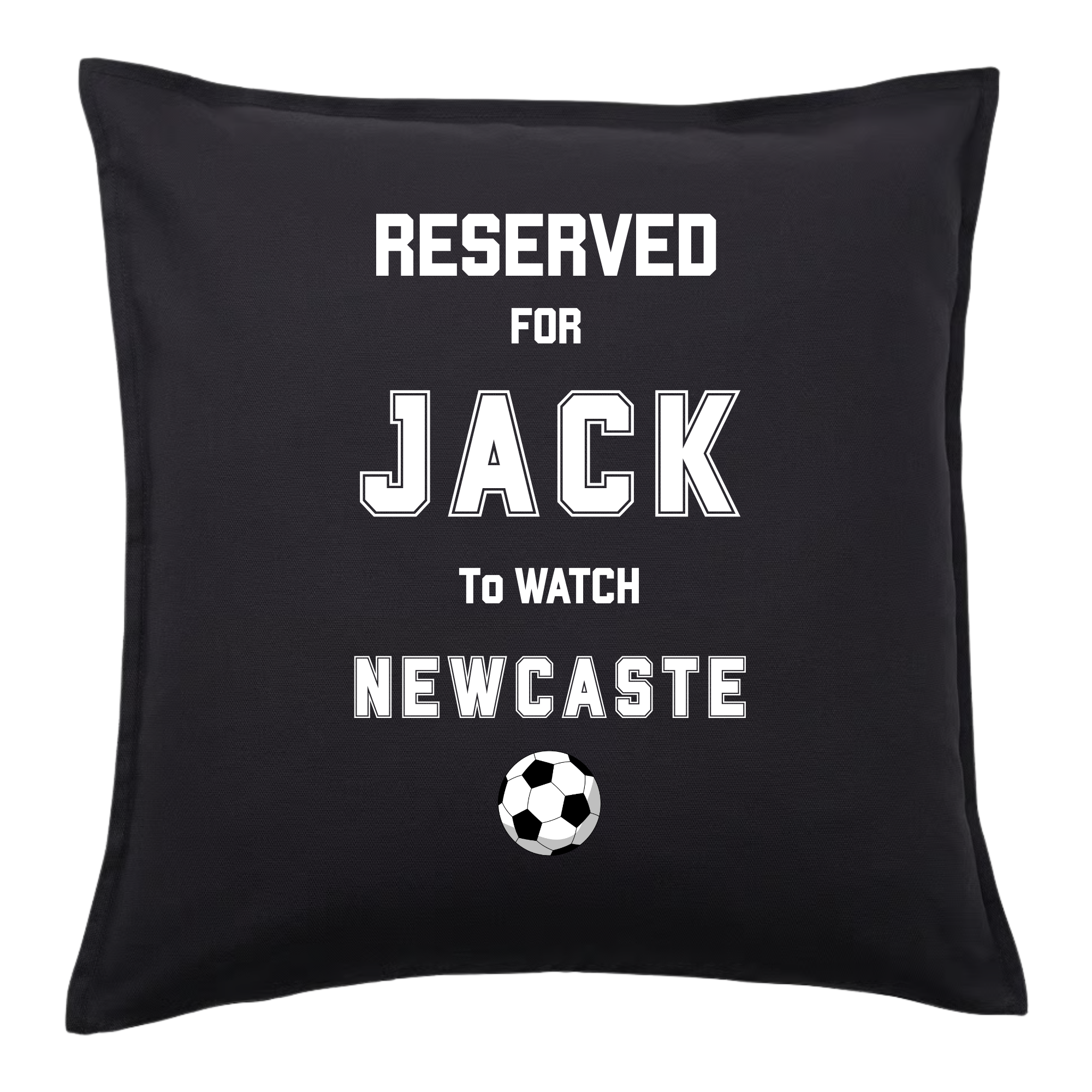 Reserved Football Fan Cushion