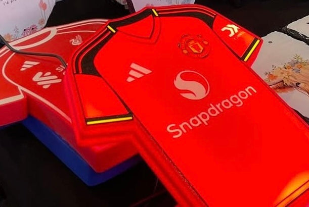 Manchester United Football T-Shirt LED Light Box