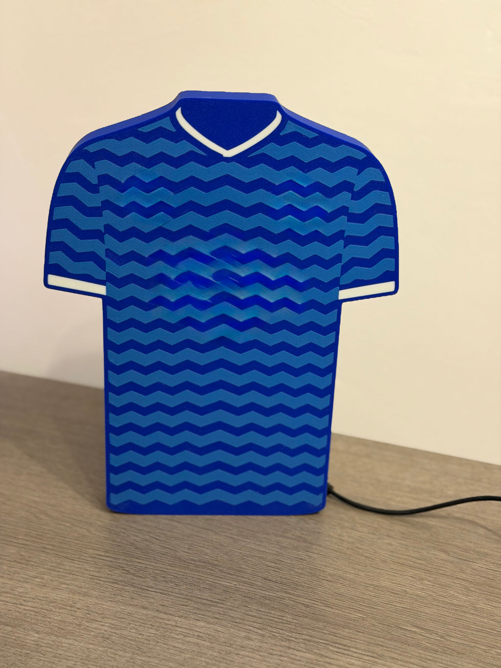Everton Football T-Shirt LED Light Box