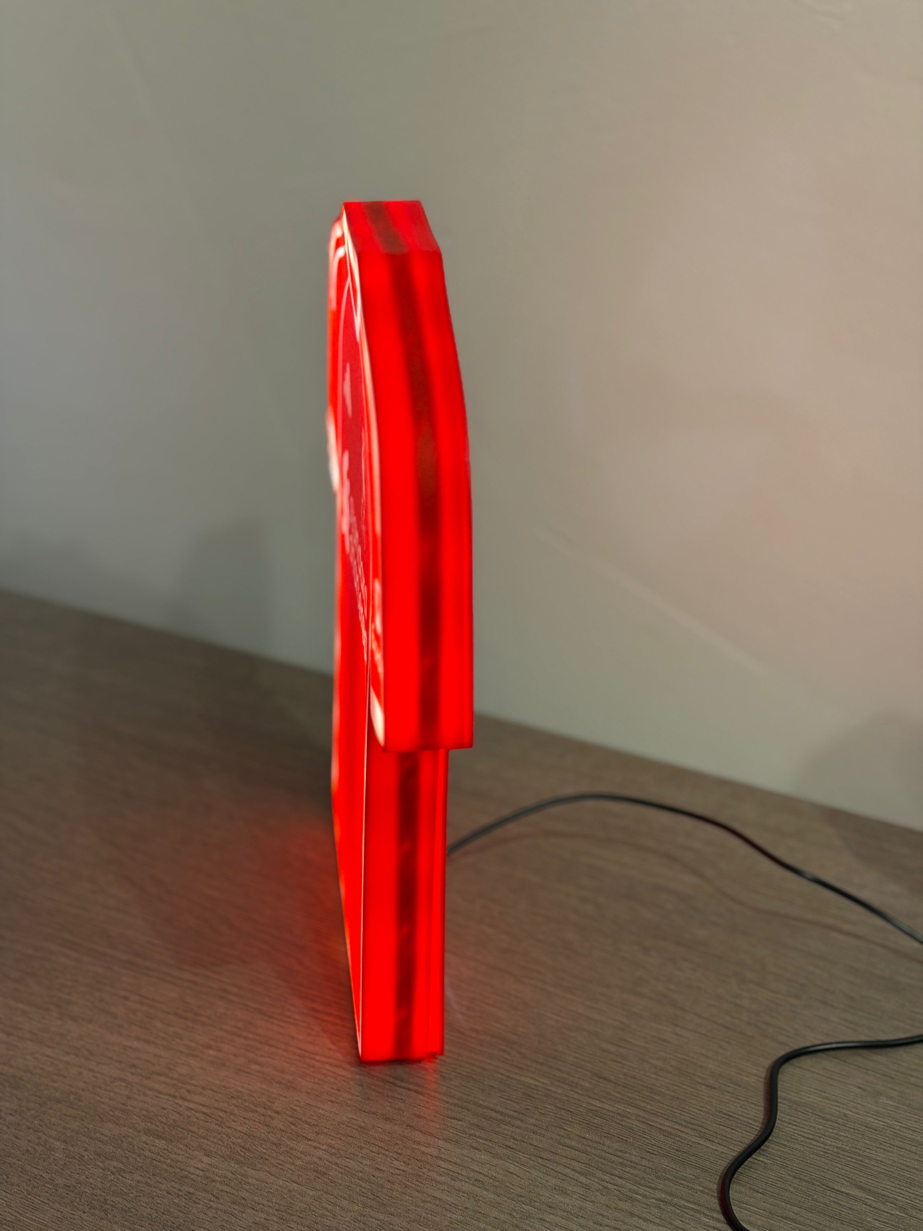 Liverpool Football T-Shirt LED Light Box