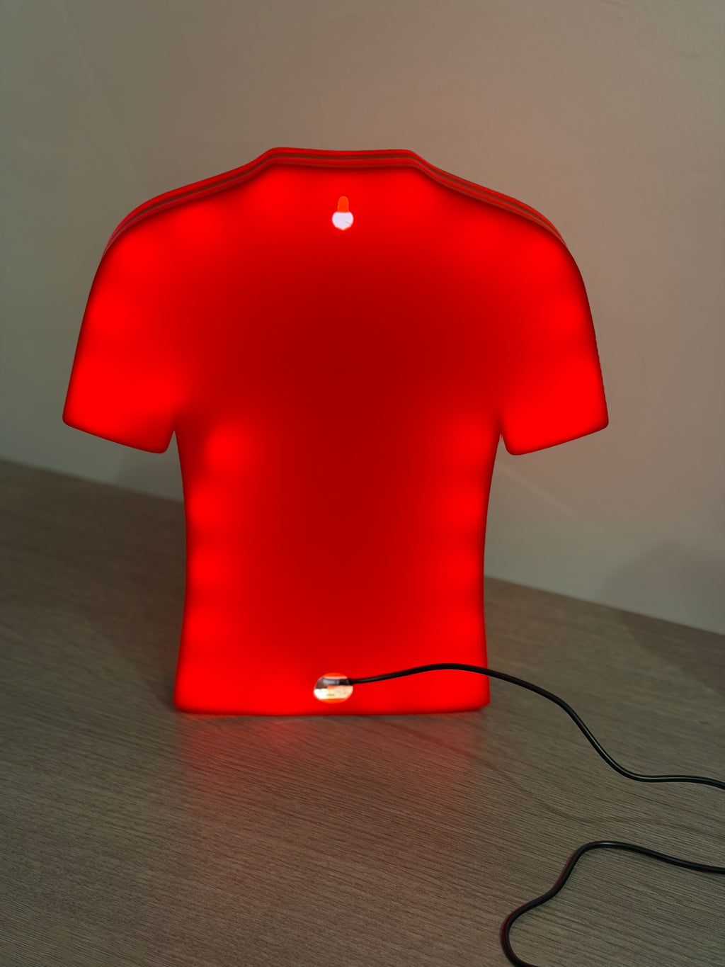 Liverpool Football T-Shirt LED Light Box