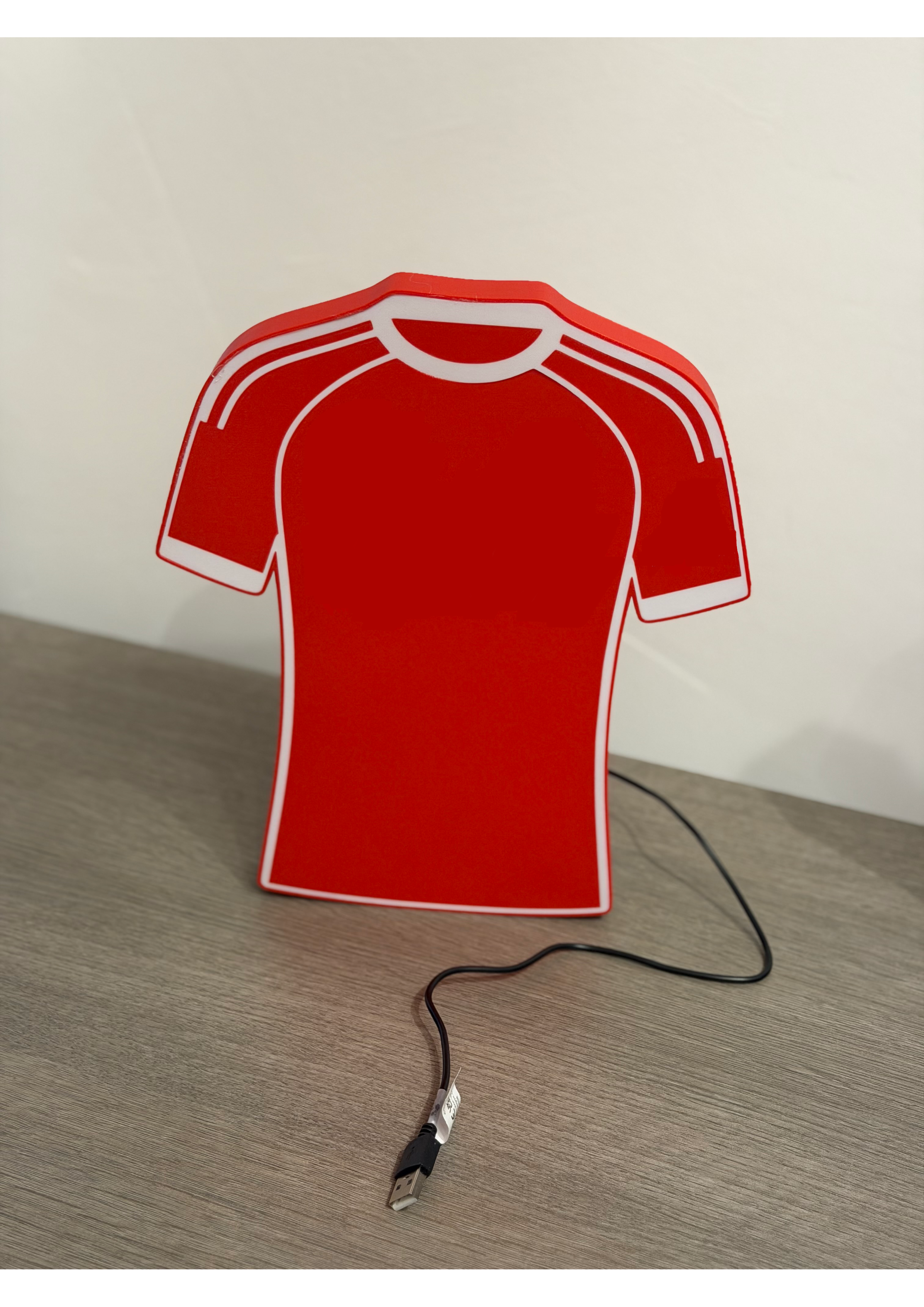 Liverpool Football T-Shirt LED Light Box