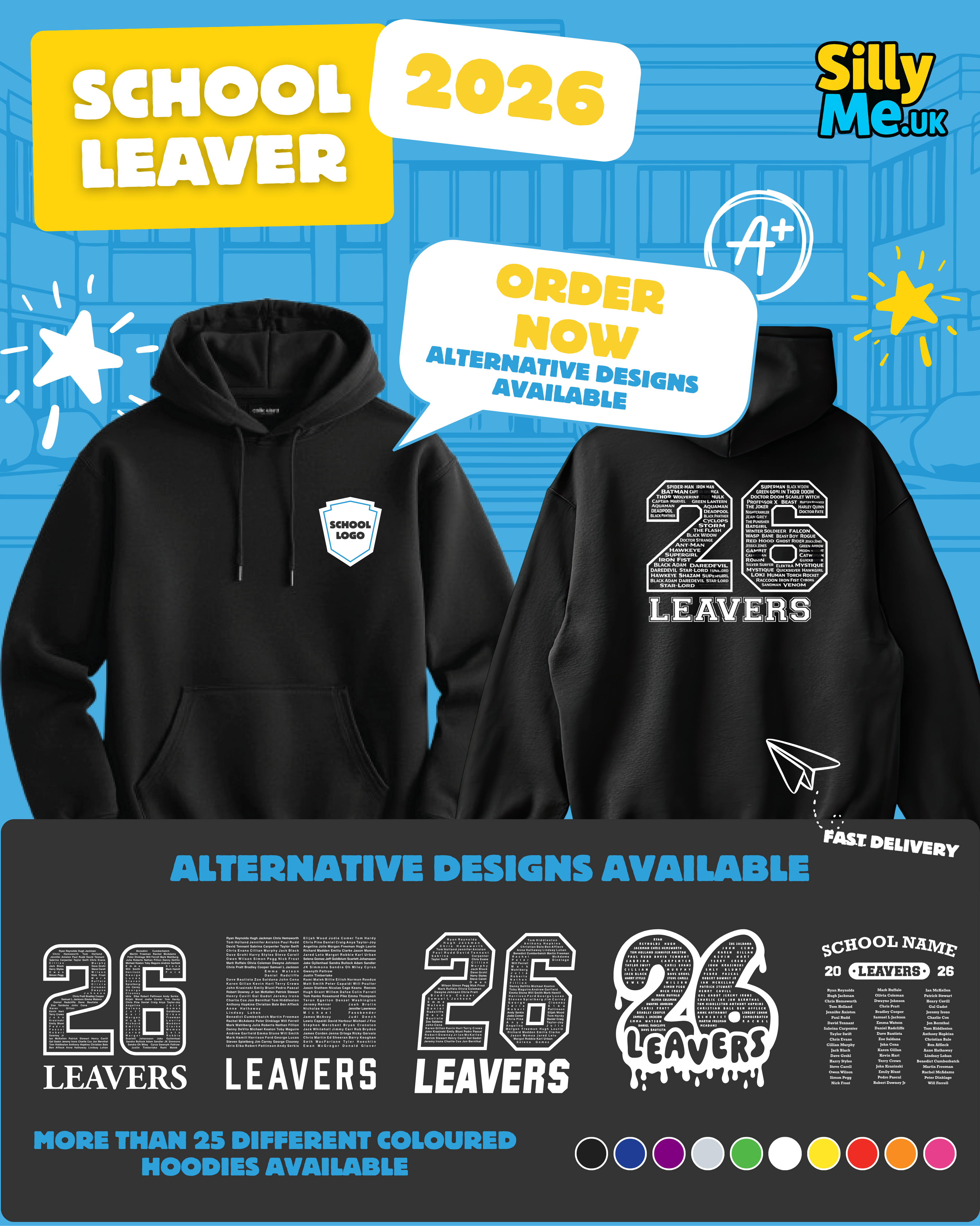 School Leaver Kids Hoodies